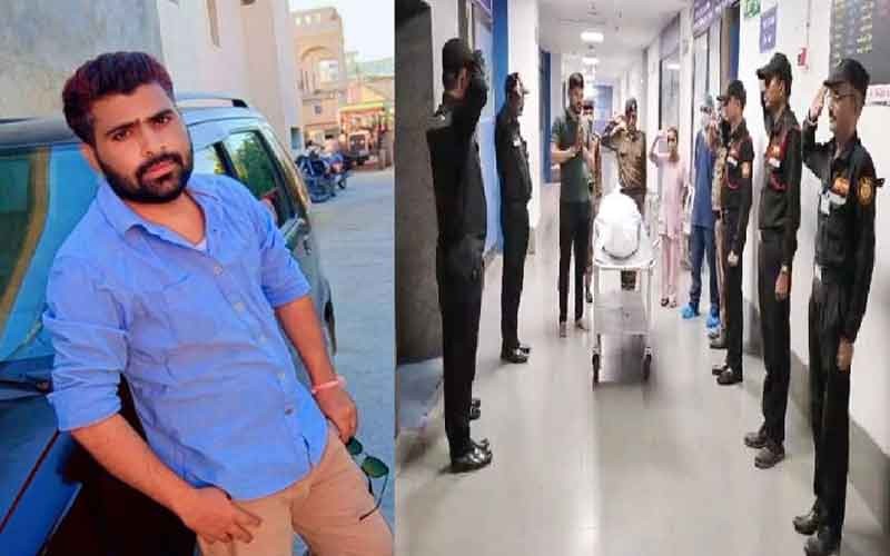 चार जनों को नया जीवन दे गया डूंगरपुर का भावेश
